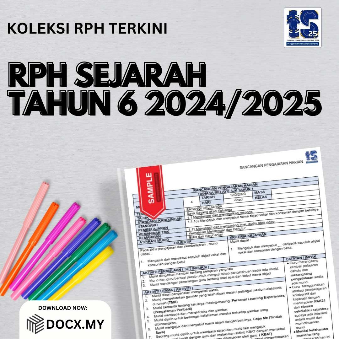 Rph Sejarah Tahun Docx My