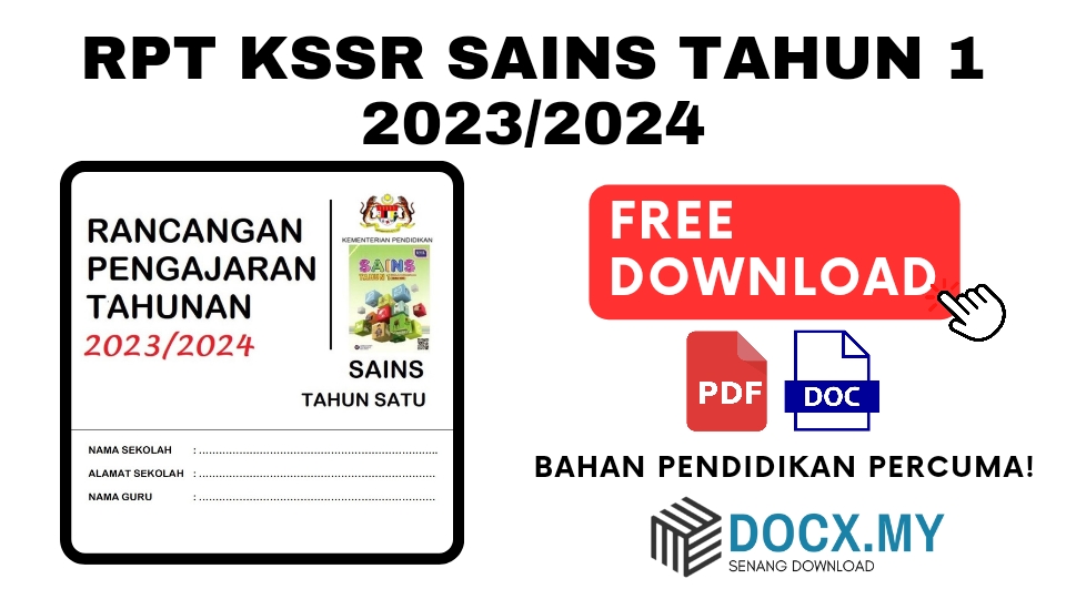 RPT KSSR SAINS TAHUN 1 2023/2024 DOCX.MY