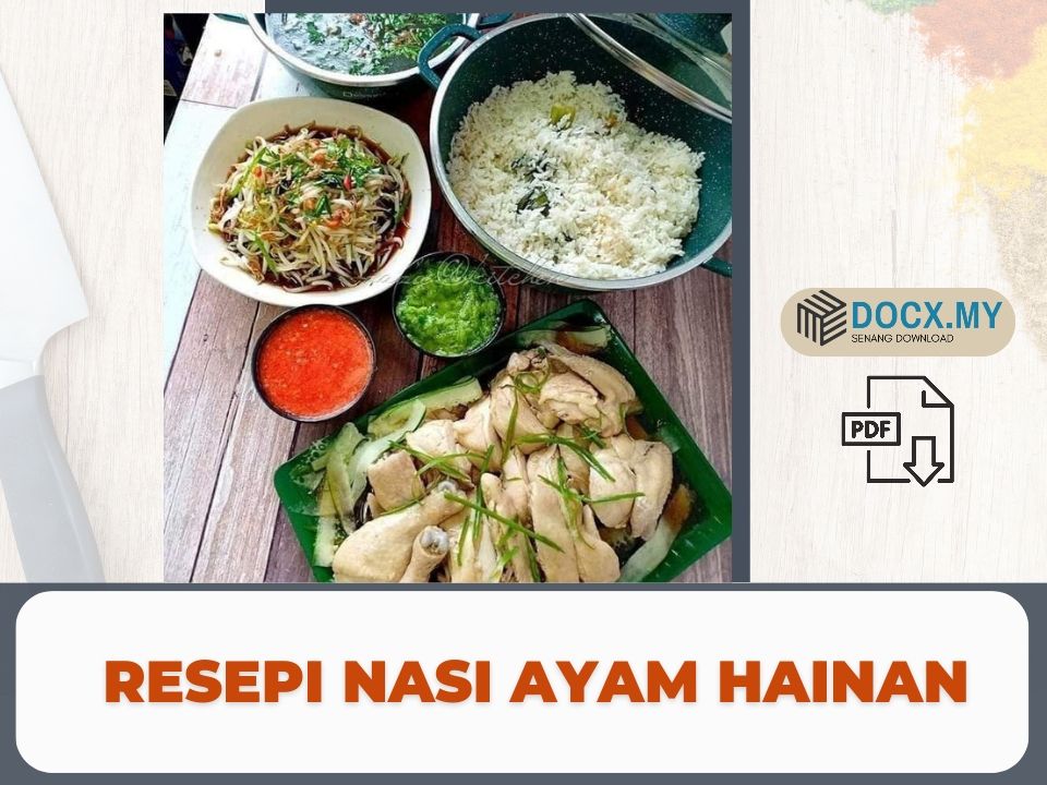 resepi nasi ayam