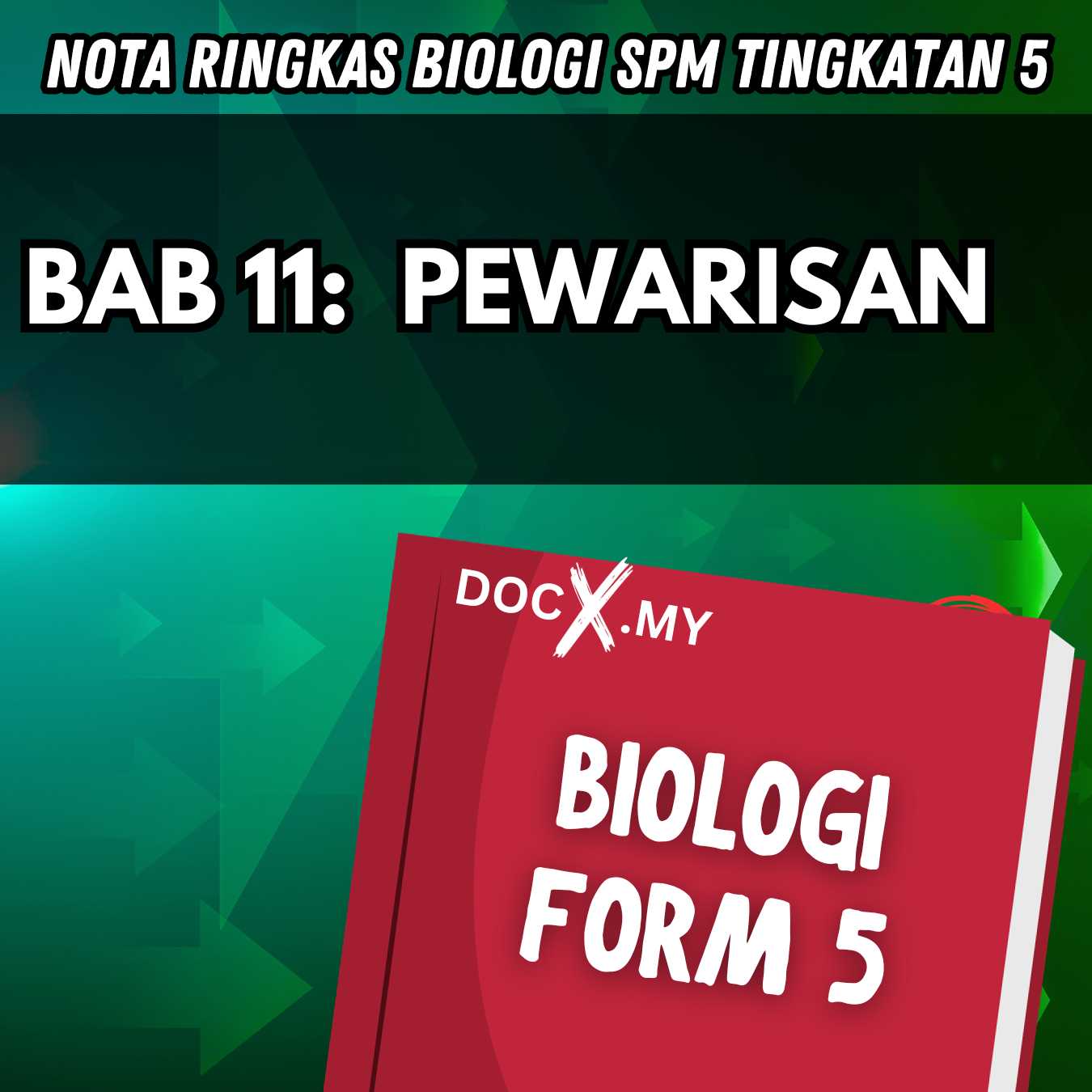 NOTA BIOLOGI TINGKATAN 5 BAB 11 PEWARISAN - DOCX.MY