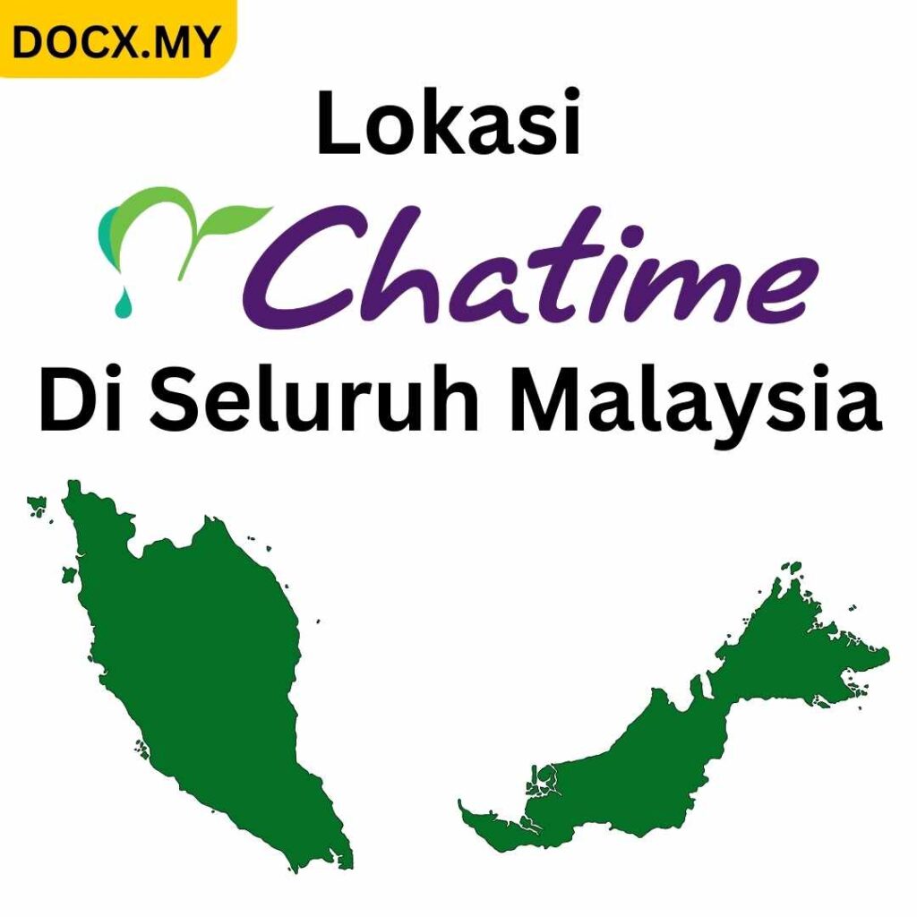 Lokasi chatime Di Seluruh Malaysia