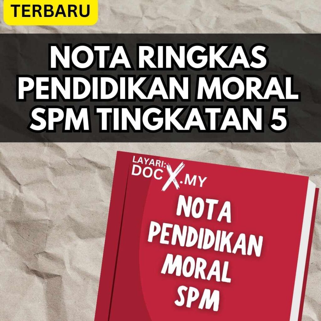 NOTA RINGKAS PENDIDIKAN MORAL SPM TINGKATAN 5 - DOCX.MY