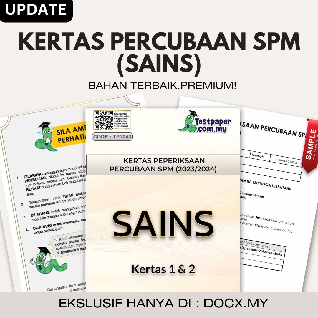 Kertas Soalan Percubaan SPM Sains (20232024) DOCX.MY