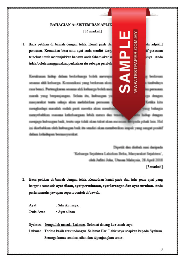 SOALAN RAMALAN SPM 2023/2024 BAHASA MELAYU KERTAS 1 DAN KERTAS 2 - DOCX.MY