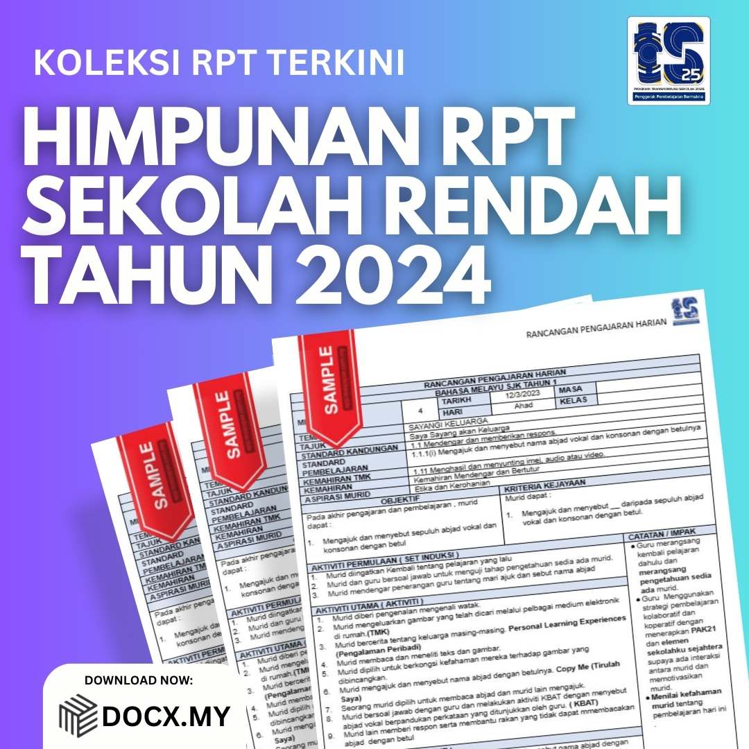 HIMPUNAN RPT SEKOLAH RENDAH TAHUN 2024/2025 - DOCX.MY