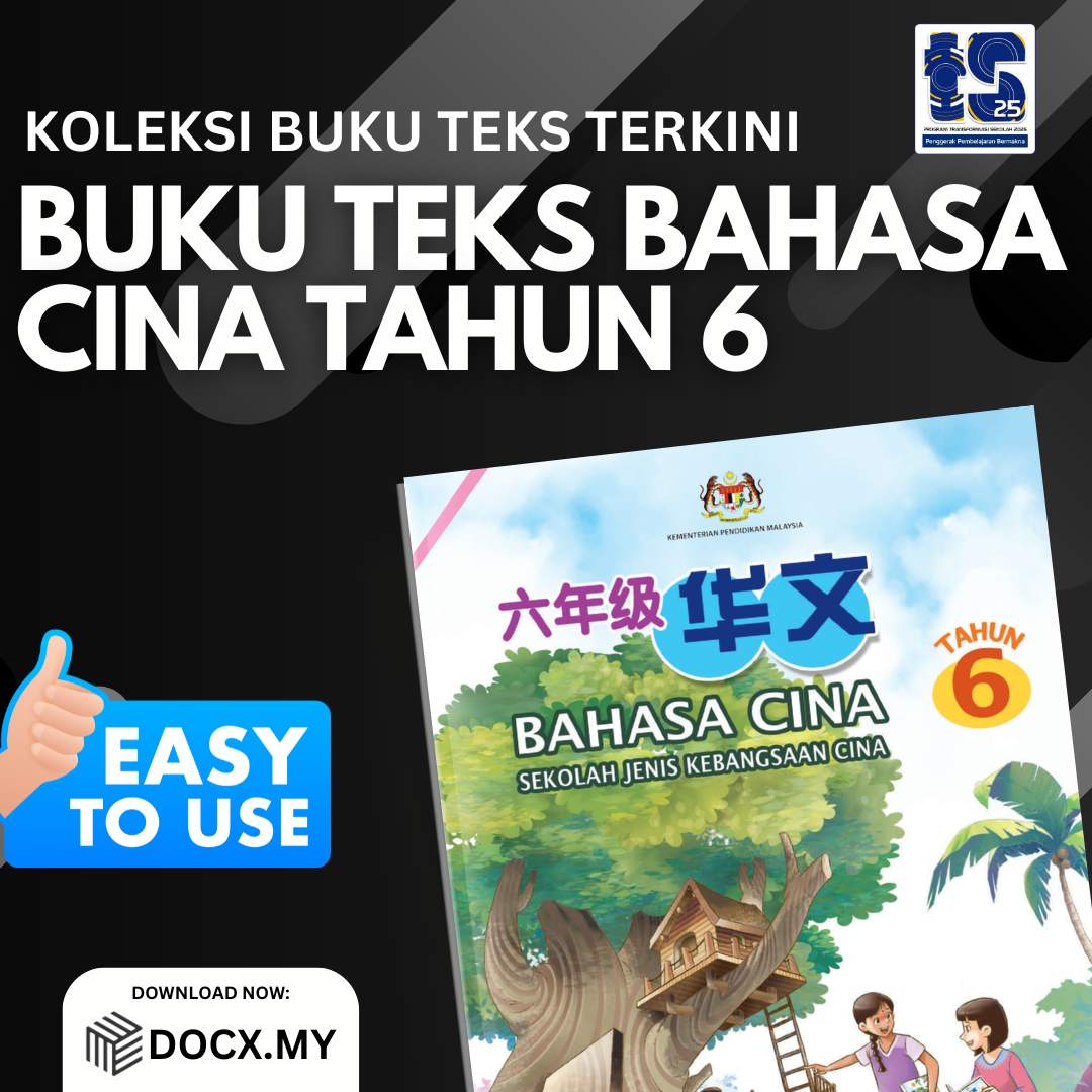 DOWNLOAD PDF BUKU TEKS BAHASA CINA TAHUN 6 - DOCX.MY