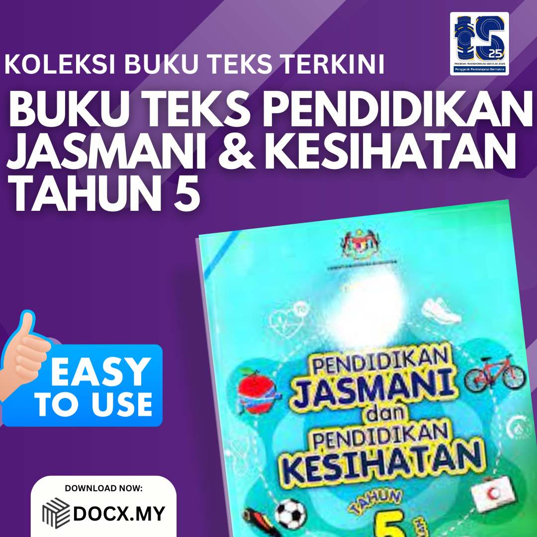 DOWNLOAD PDF BUKU TEKS PENDIDIKAN JASMANI KESIHATAN TAHUN 5 - DOCX.MY