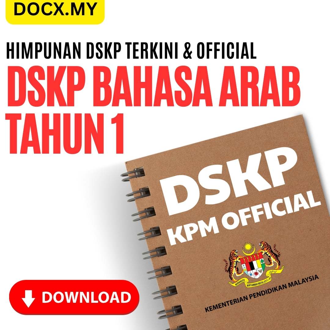 DSKP BAHASA ARAB TAHUN 1