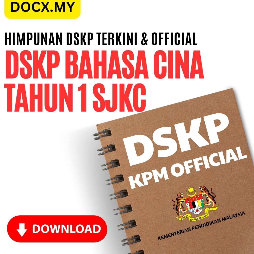 DOWNLOAD DSKP BAHASA CINA TAHUN 1 SJKC - DOCX.MY