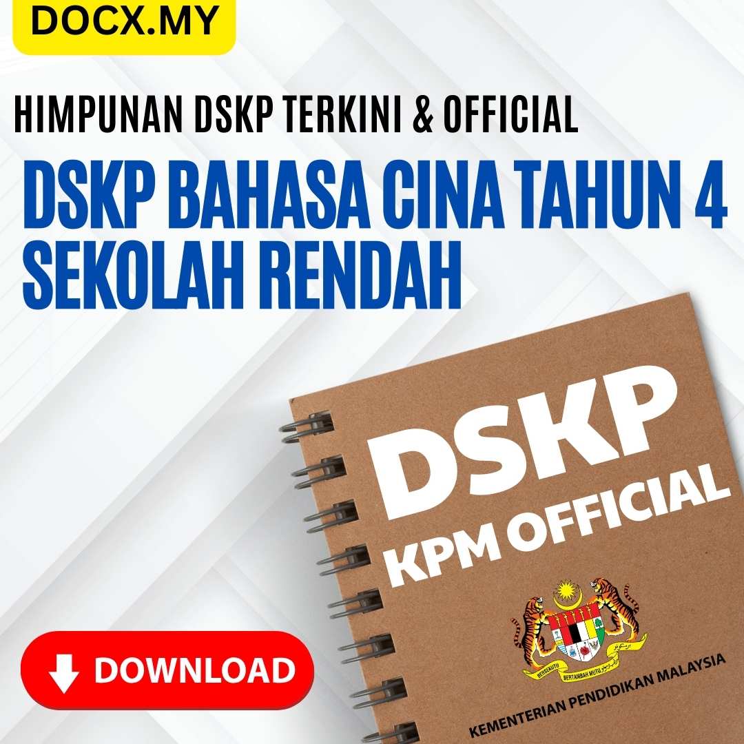 DOWNLOAD DSKP BAHASA CINA TAHUN 4 SEKOLAH RENDAH - DOCX.MY