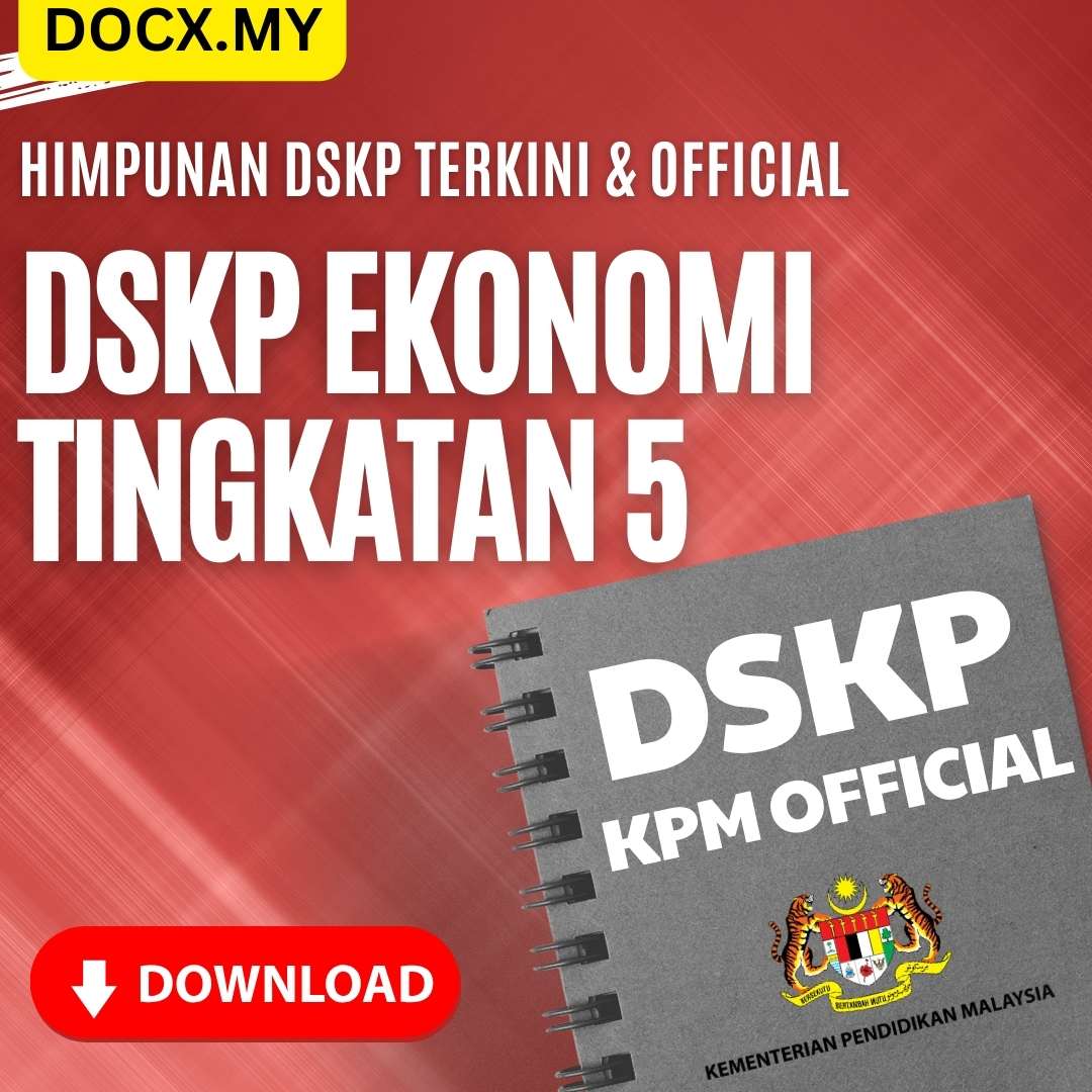 DSKP EKONOMI TINGKATAN 5