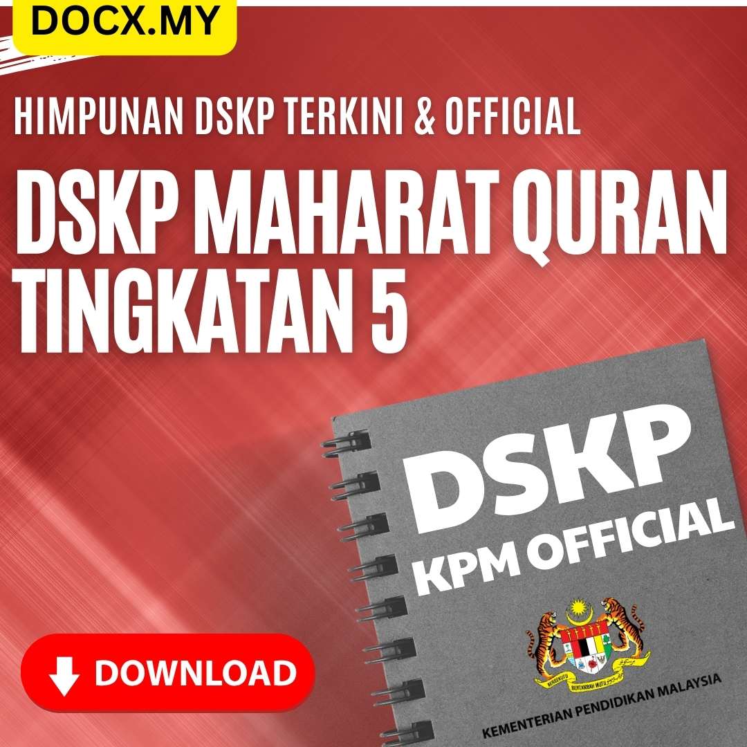 DOWNLOAD DSKP MAHARAT QURAN TINGKATAN 5 DOCX MY