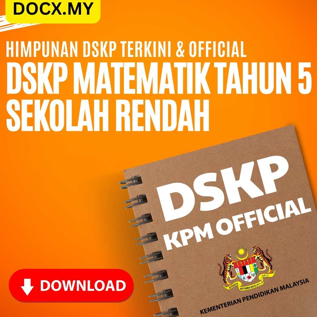 Download Pdf Dskp Matematik Tahun 5 Docx My