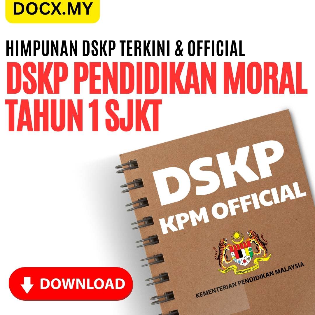 Download Dskp Pendidikan Moral Tahun 1 Sjkt Docxmy 