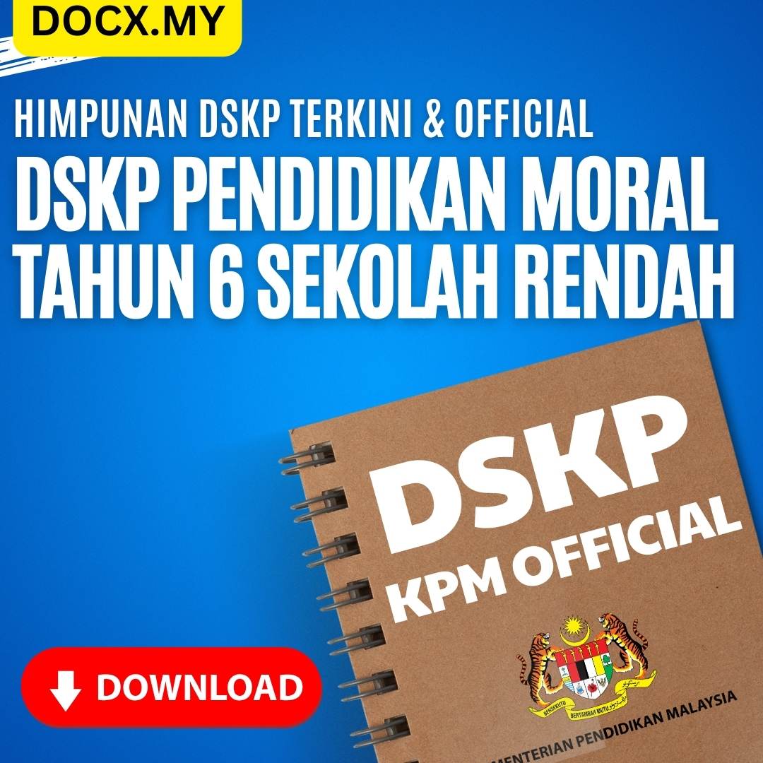 DOWNLOAD PDF DSKP PENDIDIKAN MORAL TAHUN 6 - DOCX.MY