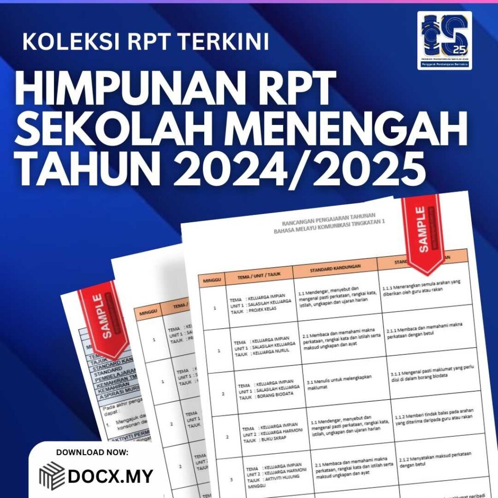 HIMPUNAN RPT SEKOLAH MENENGAH TAHUN 2024/2025 - DOCX.MY