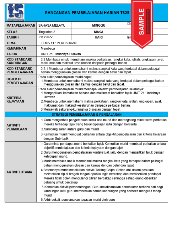 DOWNLOAD RPT PENDIDIKAN JASMANI TINGKATAN 2 TAHUN 2024/2025 - DOCX.MY