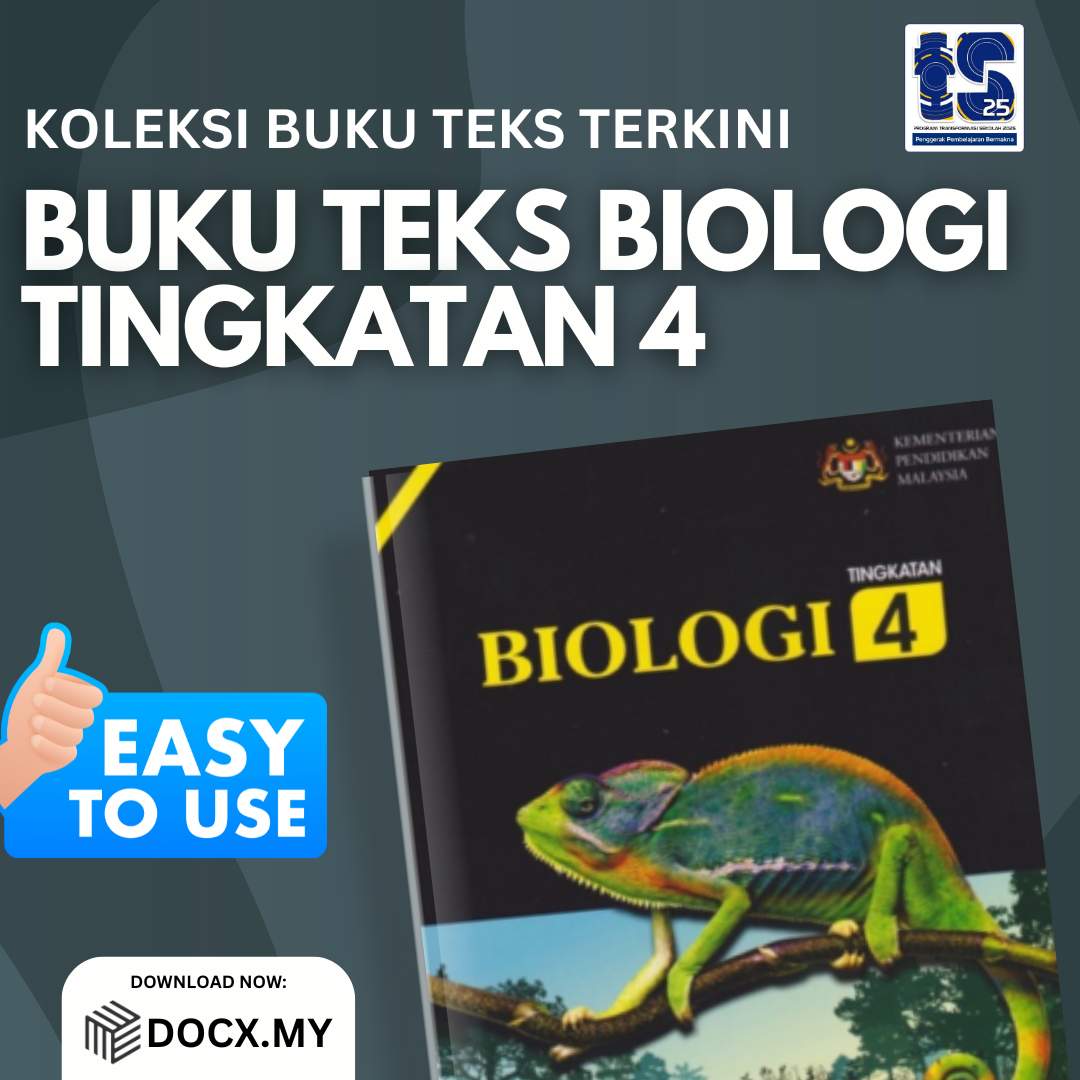 DOWNLOAD PDF BUKU TEKS BIOLOGI TINGKATAN 4 - DOCX.MY