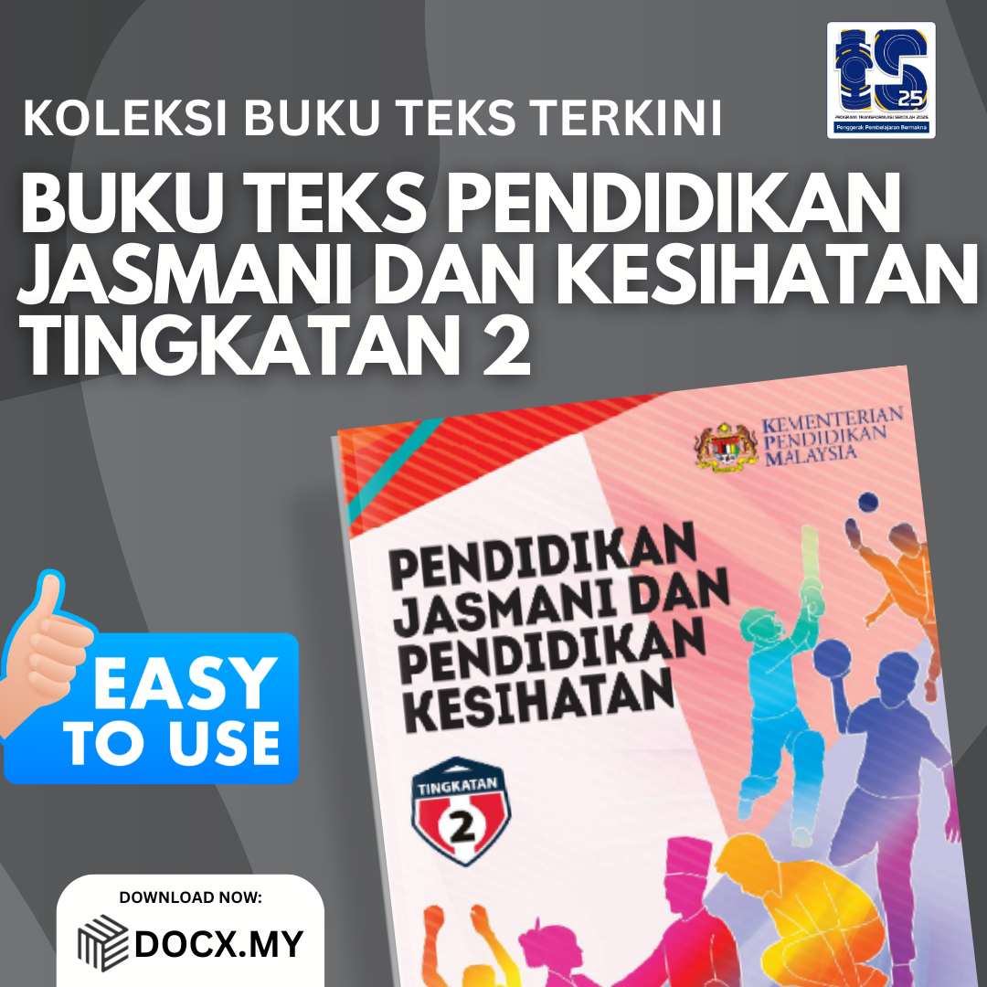 DOWNLOAD PDF BUKU TEKS PENDIDIKAN JASMANI DAN KESIHATAN TINGKATAN 2 ...