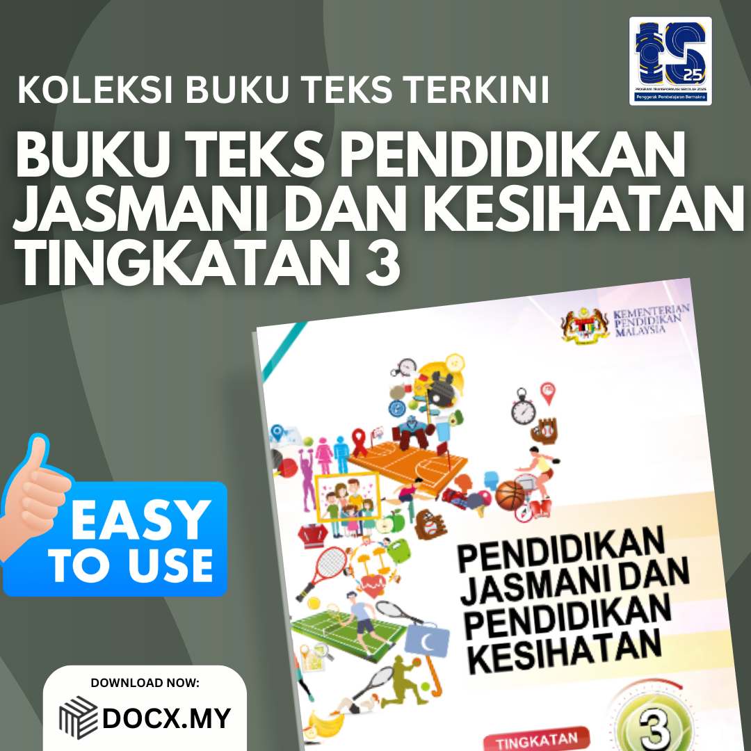 DOWNLOAD PDF BUKU TEKS PENDIDIKAN JASMANI DAN KESIHATAN TINGKATAN 3 ...