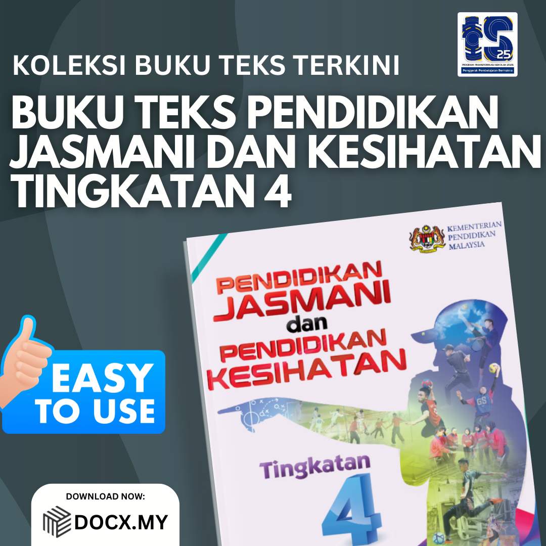 DOWNLOAD PDF BUKU TEKS PENDIDIKAN JASMANI DAN KESIHATAN TINGKATAN 4 ...